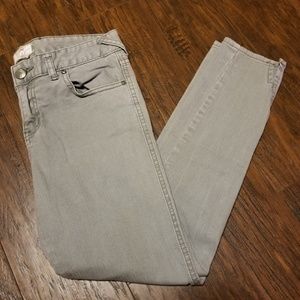 Free People jeans skinny gray size 27